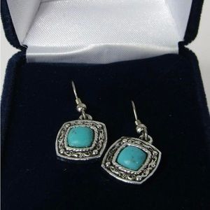 Montana Silversmiths Turquoise Earrings New